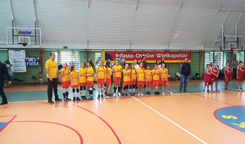 Basketki zdobywają Miasto Ostrów Wielkopolski :)